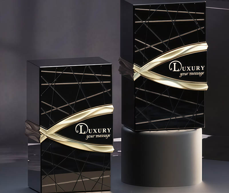 120ml glass fragrance bottle - square shape