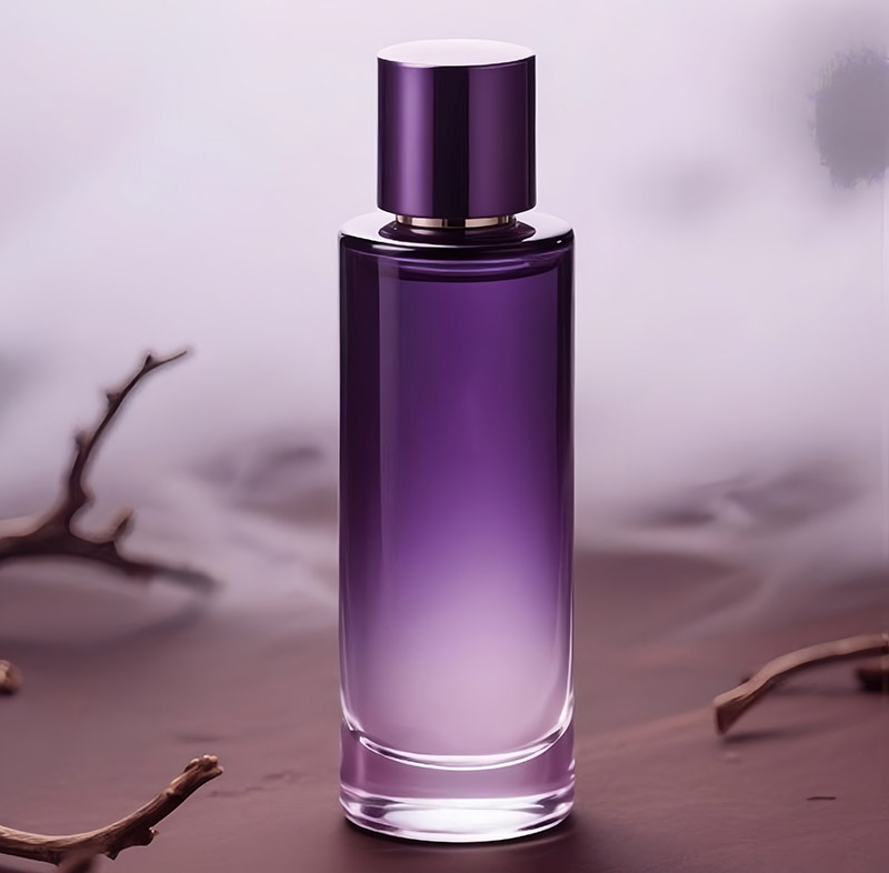 100ml glass fragrance bottle - oval design