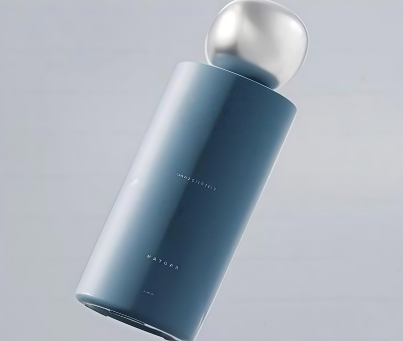 35ml sphere cap glass perfume bottle - unique design