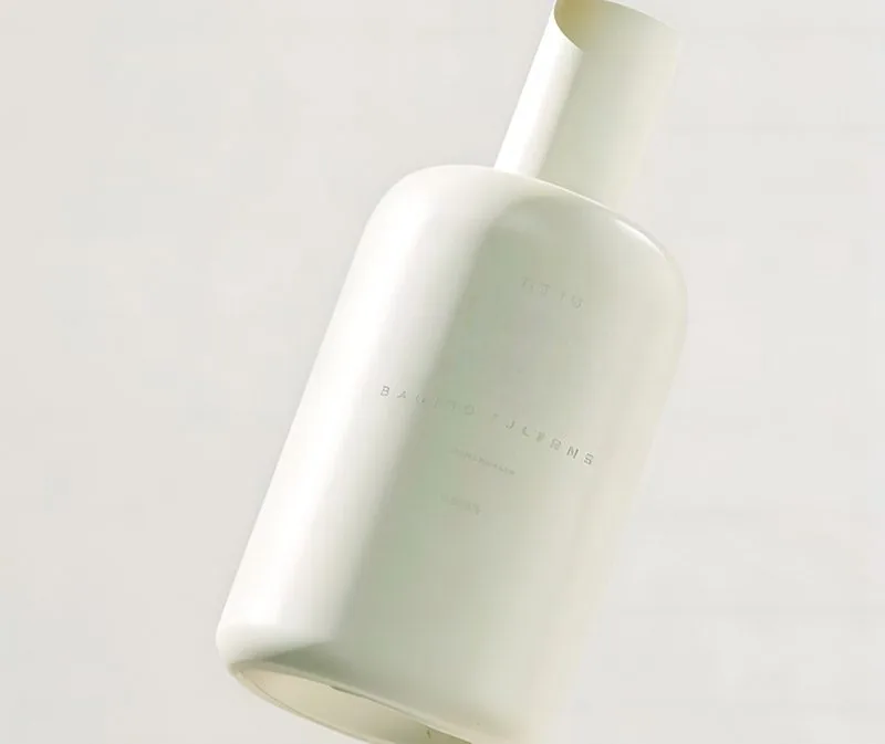 120ml glass perfume bottle with glass cap
