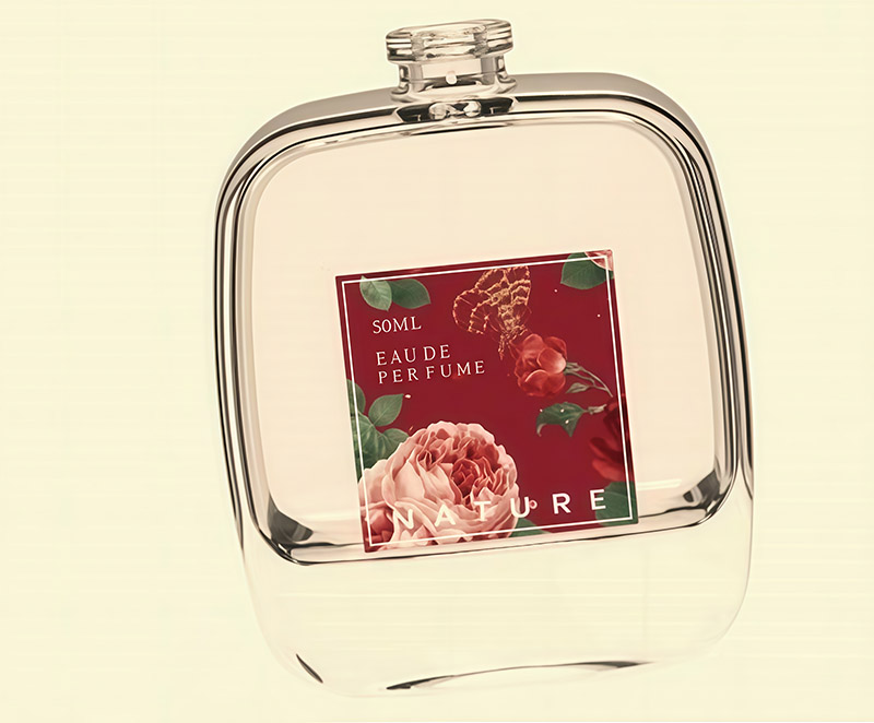 big glass perfume bottle