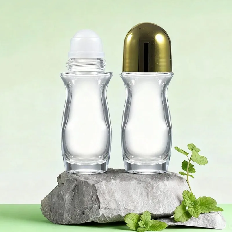 50ml roll on glass bottle for body oil