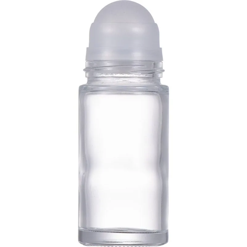 50ml large glass roll on bottle - wholesale