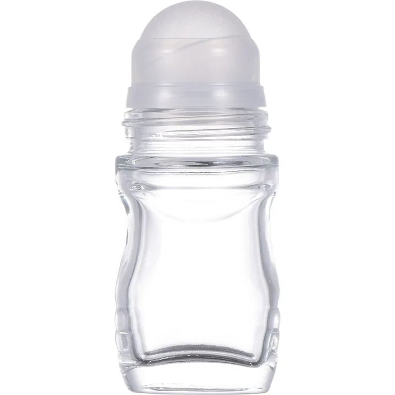 roll on bottle with glass ball - vintage style