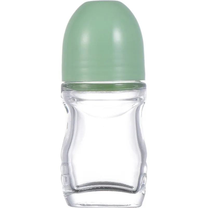 50ml frosted glass roll on bottle