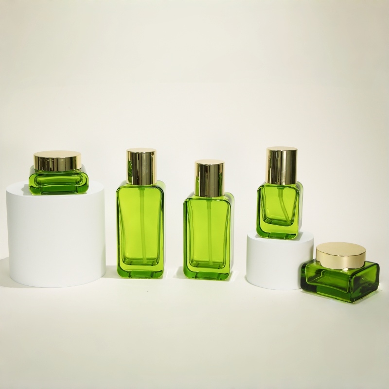 starter skincare glass set - 3 essential bottles for new brand launch