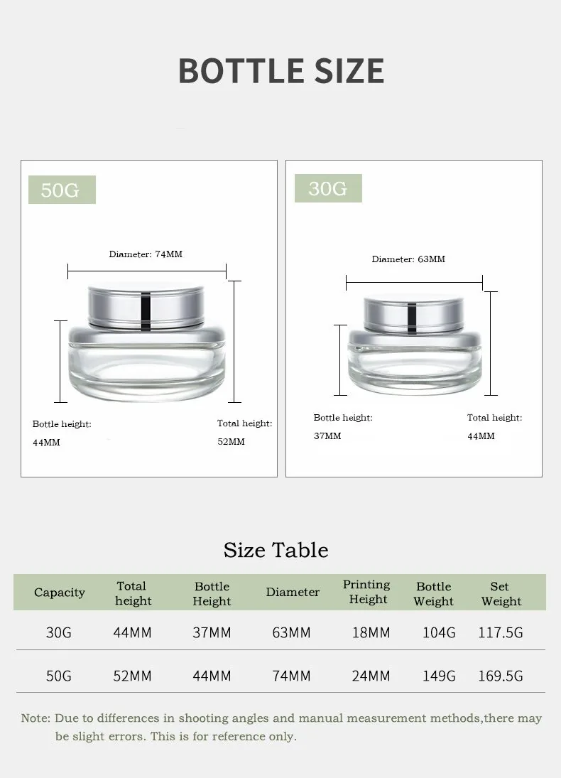 face cream jar design
