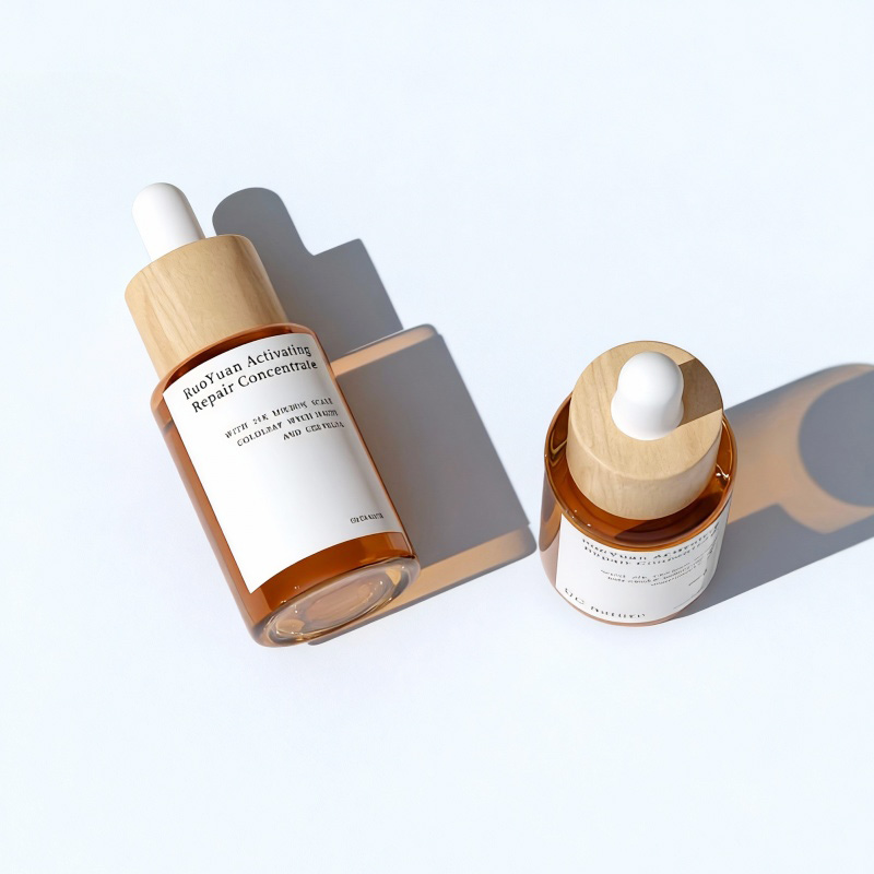 essential oil brown bottle