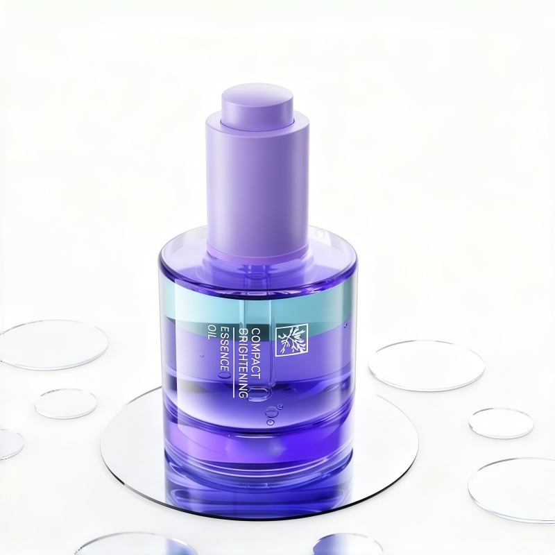 30ml glass dropper bottle - minimalist design