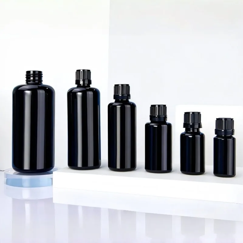 uv protected glass bottle