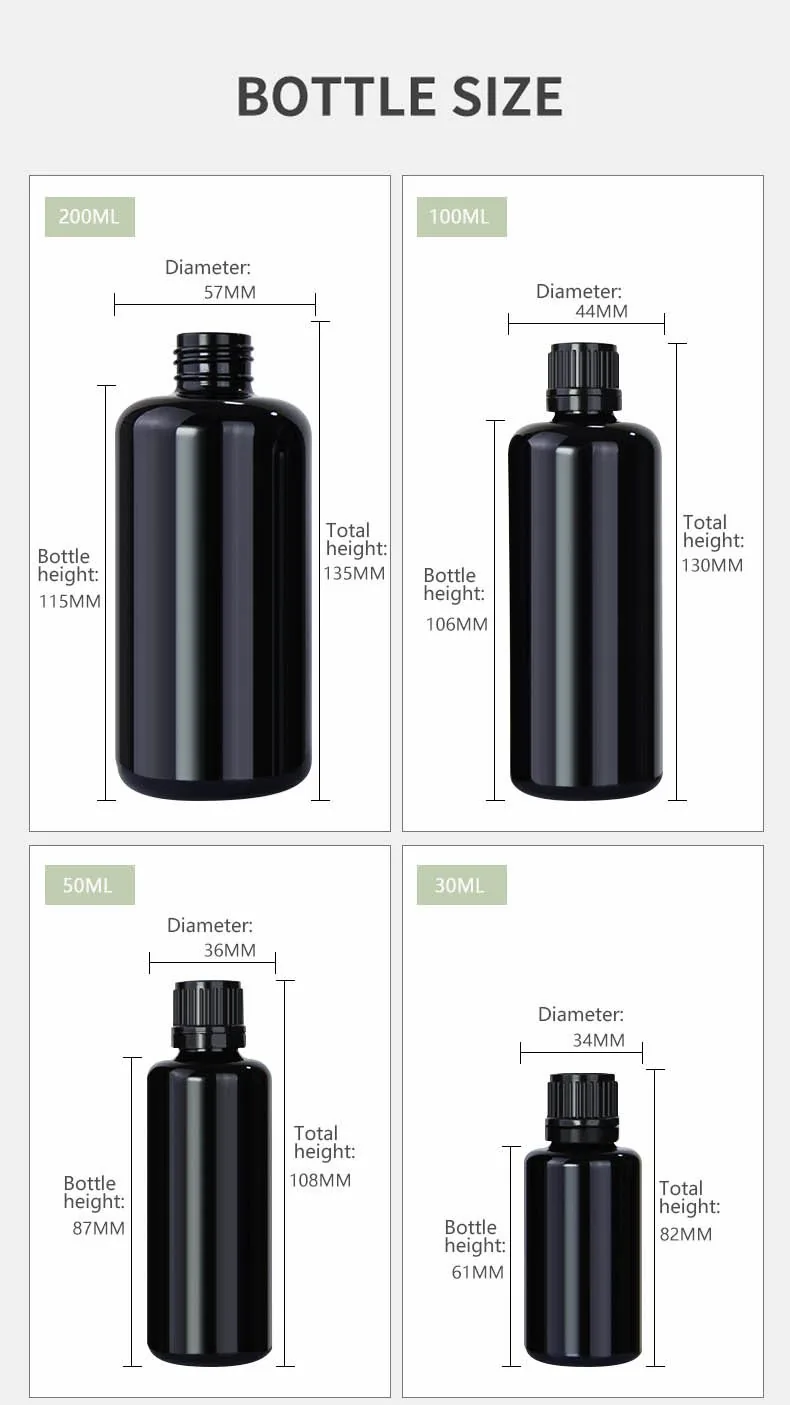 10ml Boston round bottle - travel essential