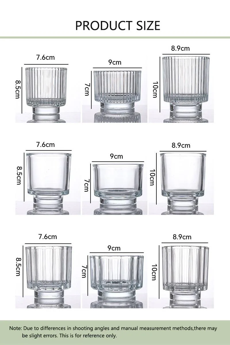 scented candles in a glass jar