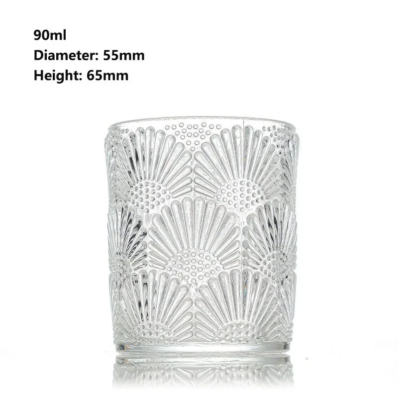 glass candle jars bulk