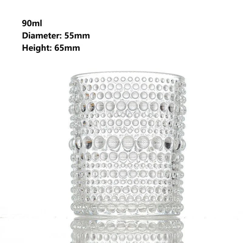 scented glass candles