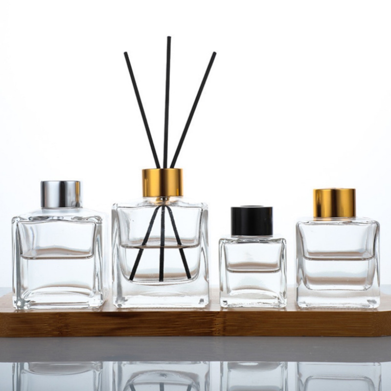 250ml glass fragrance bottle with glass stopper