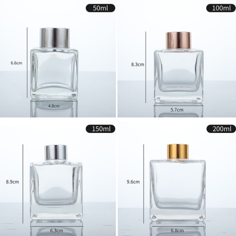 100ml frosted glass fragrance bottle - luxury