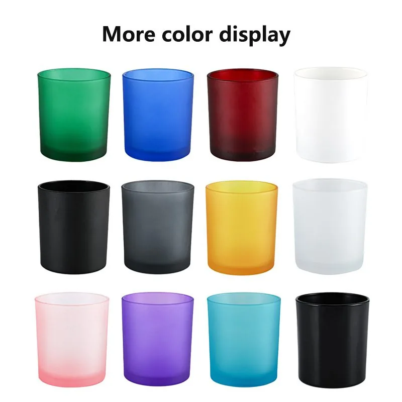 glass candle holders cylinder
