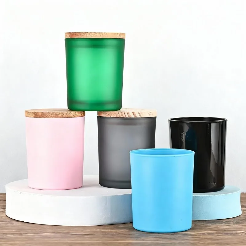 5oz glass candle jar - sample candle packaging - small batch