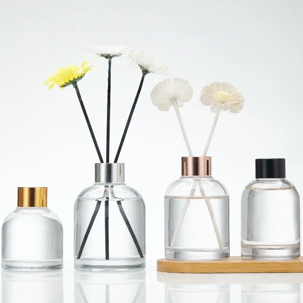 30ml amber glass fragrance bottle - natural