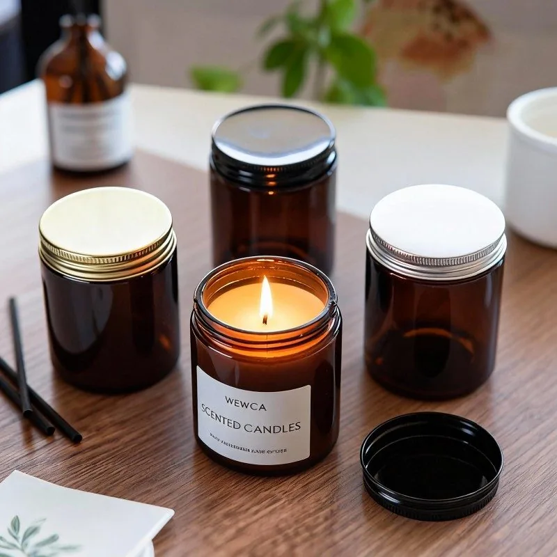 10oz glass candle jar - jumbo candle container