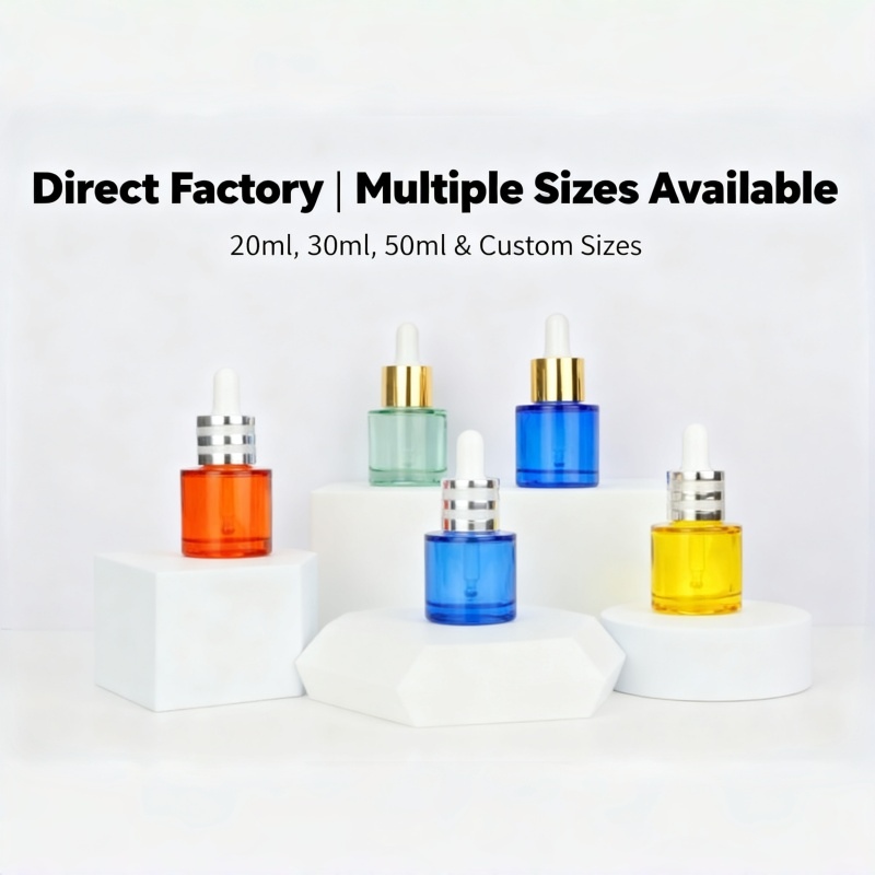 20ml glass essential oil bottle