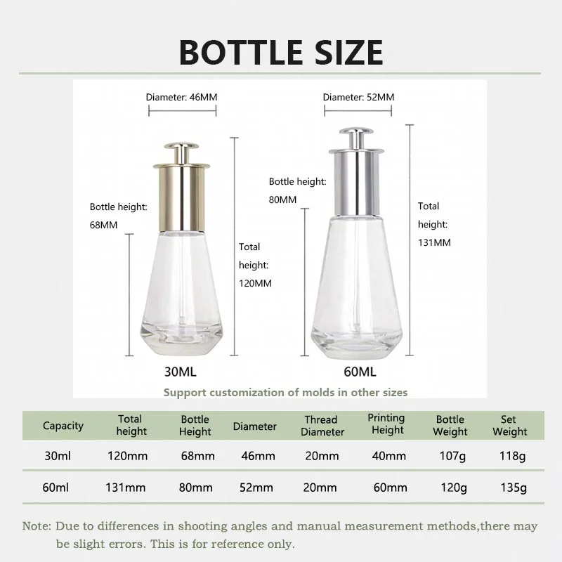 hair serum bottle