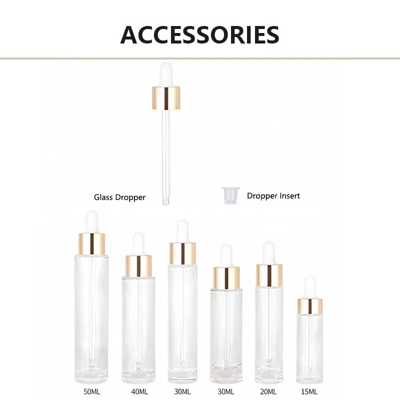 15ml frosted glass essential oil bottle - matte finish