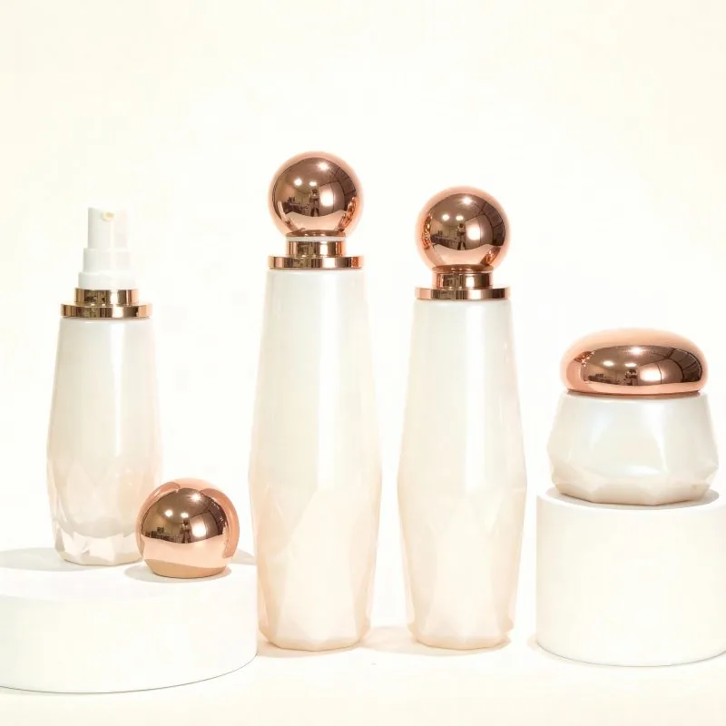 glass bottle set for anti aging skincare glass bottle set for anti aging skincare
