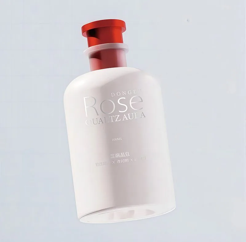 Clear Glass Bottle for Perfume Packaging
