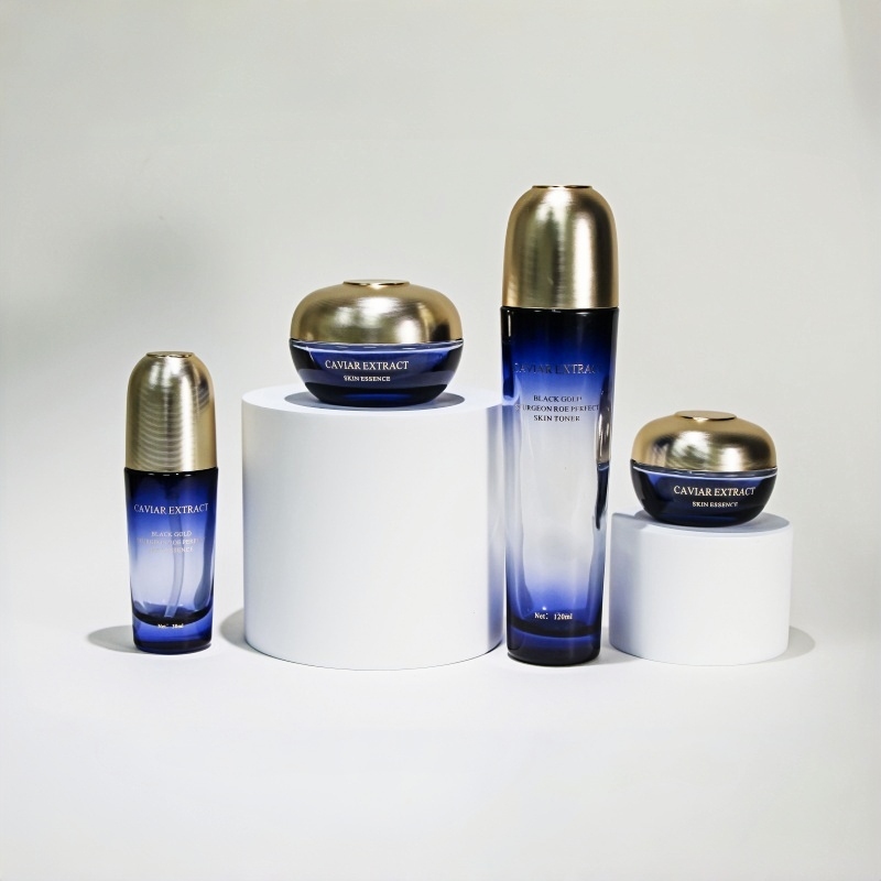 Skin Care Containers Empty Cosmetic Bottles Glass 40ml 100ml