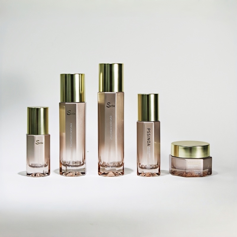 100ml Cosmetic Container Glass Packaging For Skincare