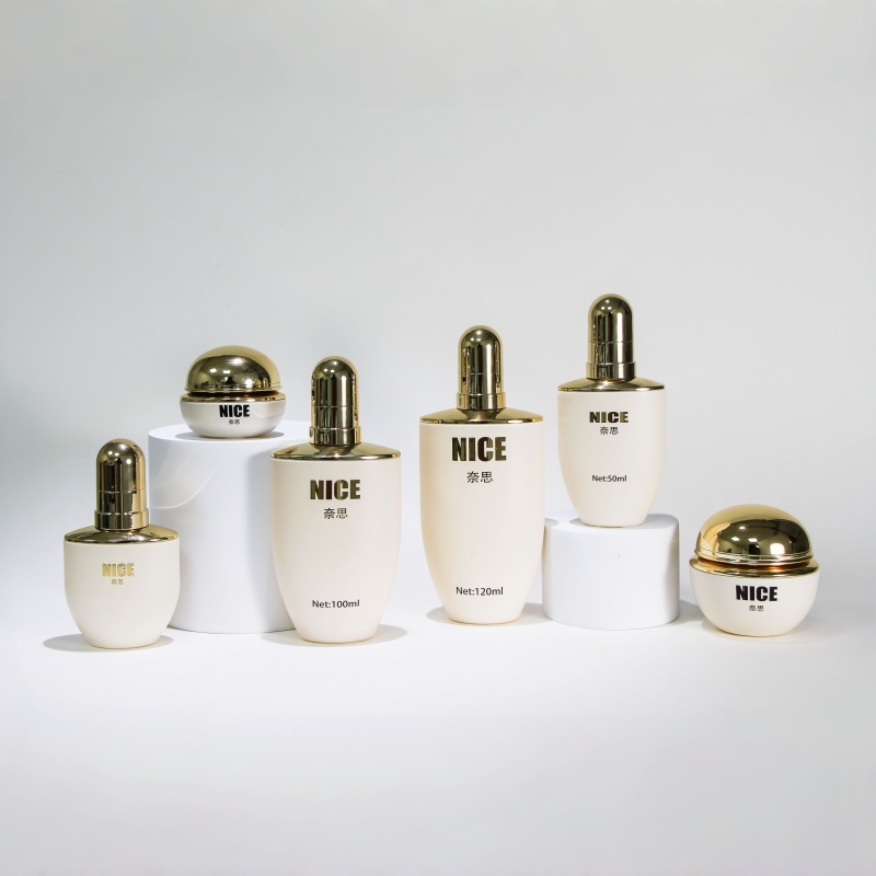 30ml Lotion Bottle Packaging 50ml 1oz Cosmetic Jars With Lids