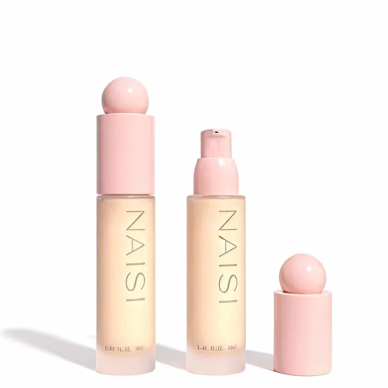 Fashion 30ml foundation liquid bottle - high-end glass individual packaging bottle