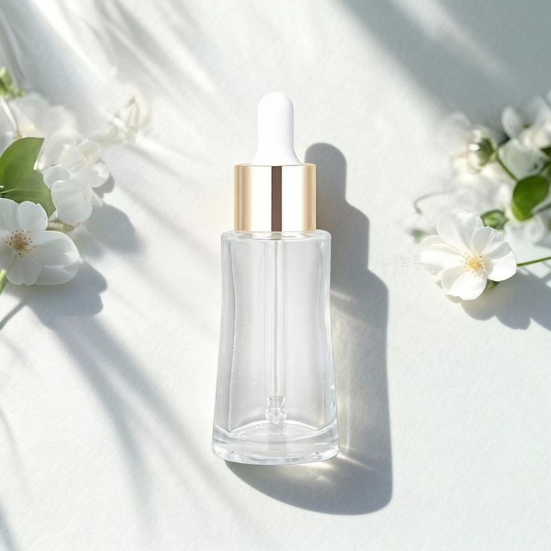 30ml Slim Waist Essence Foundation Glass Dropper Bottle