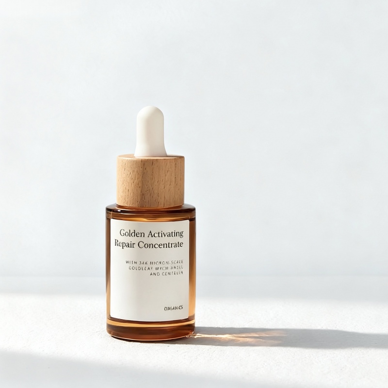 Bamboo and wood covered glass essential oil bottles in sizes of 10ml, 20ml, 30ml, 50ml - sample bottles for essential oil liquids