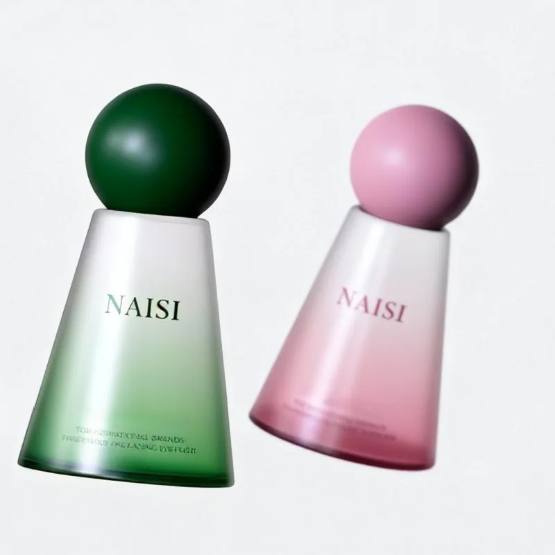 New 30ml, 50ml, 100ml, 120ml conical bottle for essential oil. Food-grade glass bottle for essential oil cosmetics.