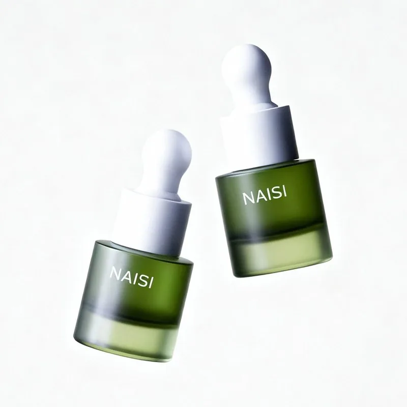 5ml 10ml light green thick-bottomed small-capacity dropper bottle