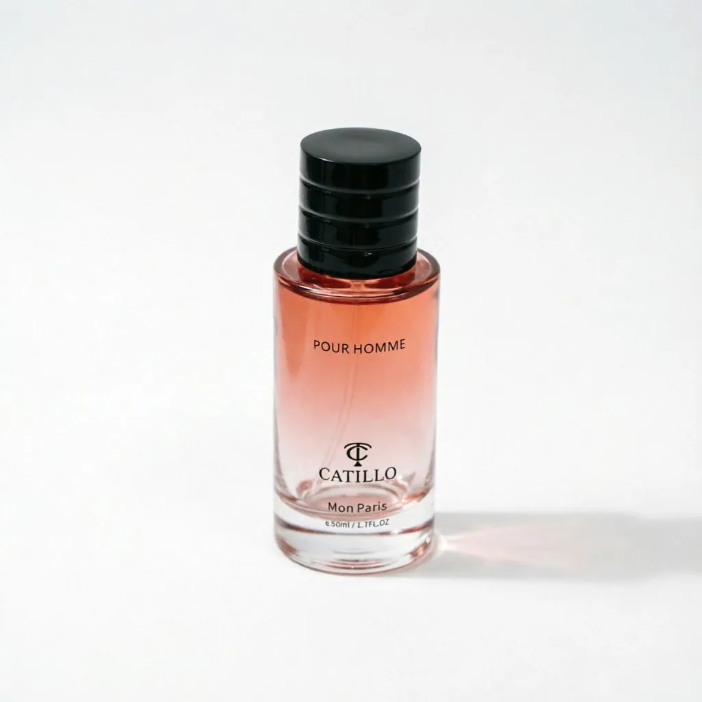 Amber Square Perfume Bottle 50ml