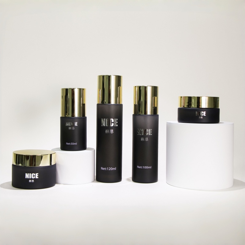 100ml 120ml Lotion Bottle Cosmetic Glass Packaging