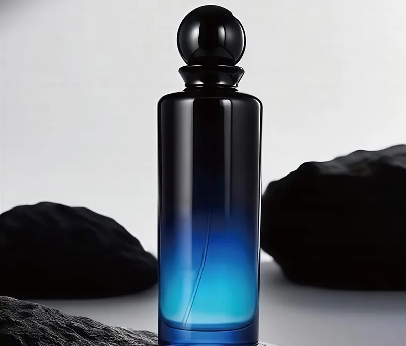 Bouteille de parfum en spray vide et brume claire, luxe fantaisie, 100ml