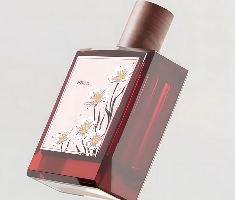 100ml Square Perfume Spray Bottle Glass