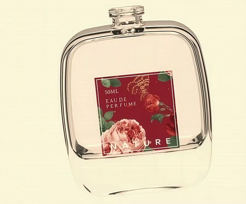 Frascos de colônia de viagem de 50ml para mulheres