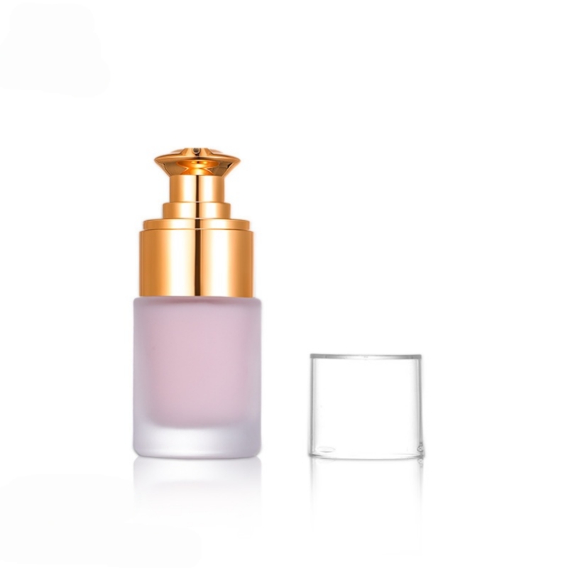 NS-F007 Rose Gold Glass Luxury Cosmetic Packaging