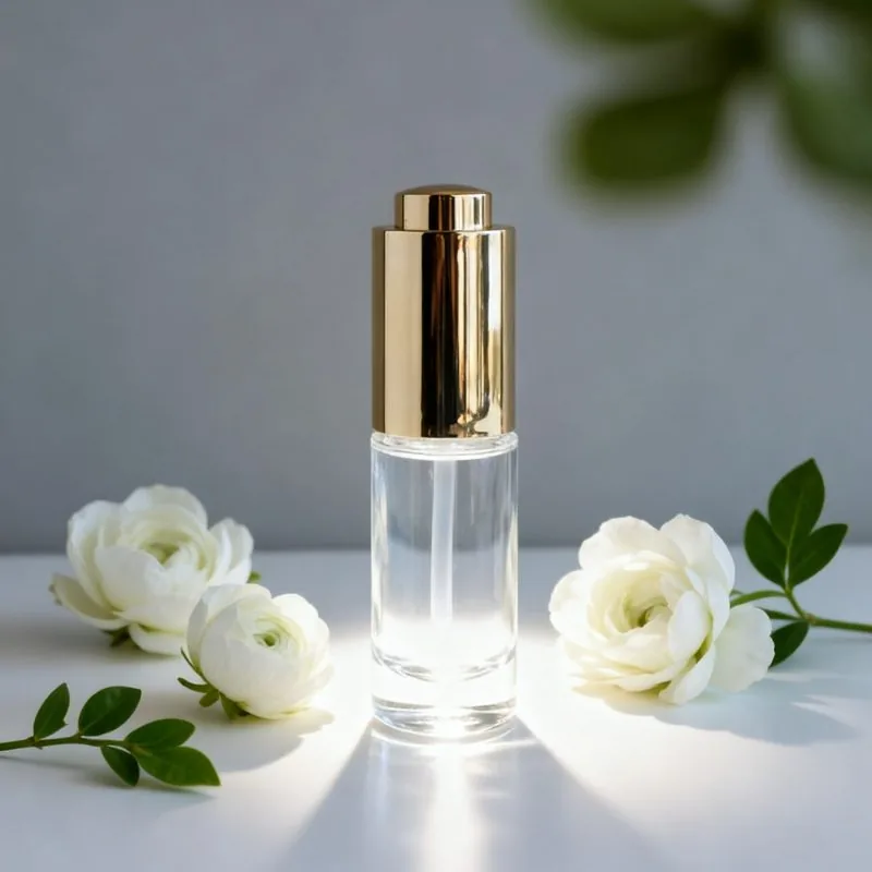 Wholesale 15ml Round Dropper Press Glass Bottle