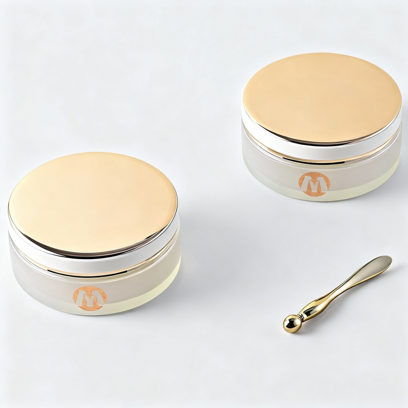 New High Quality Glass Face Cream 100g Glass Cosmetic Packaging Jar