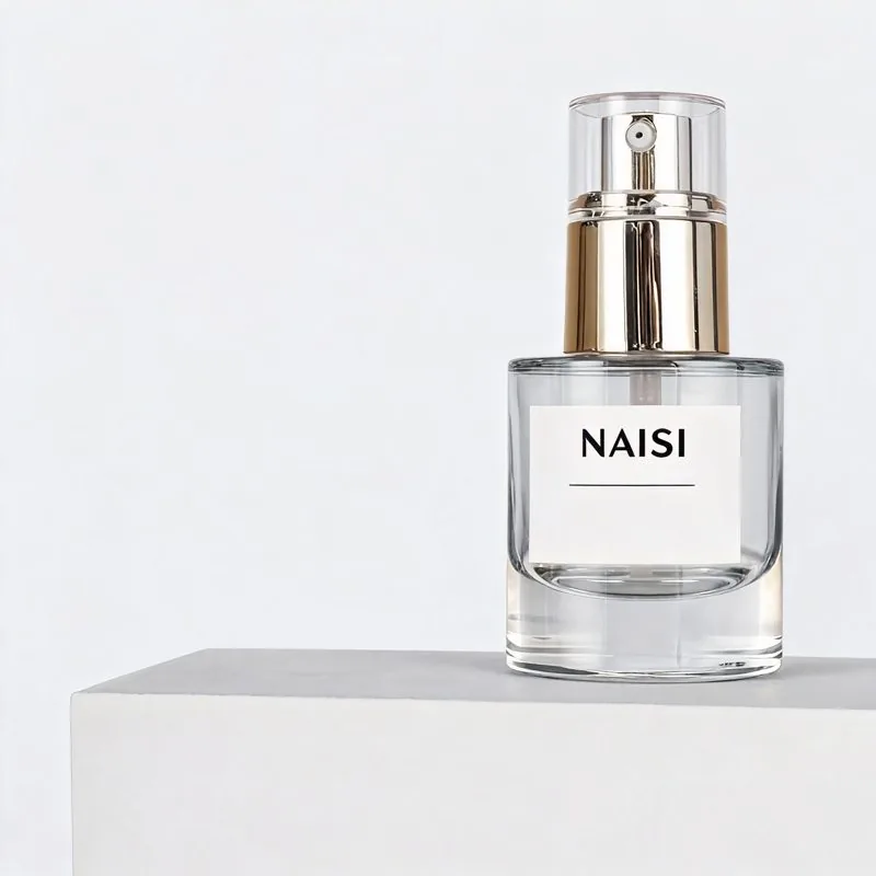 30ml, 40ml, 120ml, 100ml cosmetic spray/pump/toner essential oil glass bottle