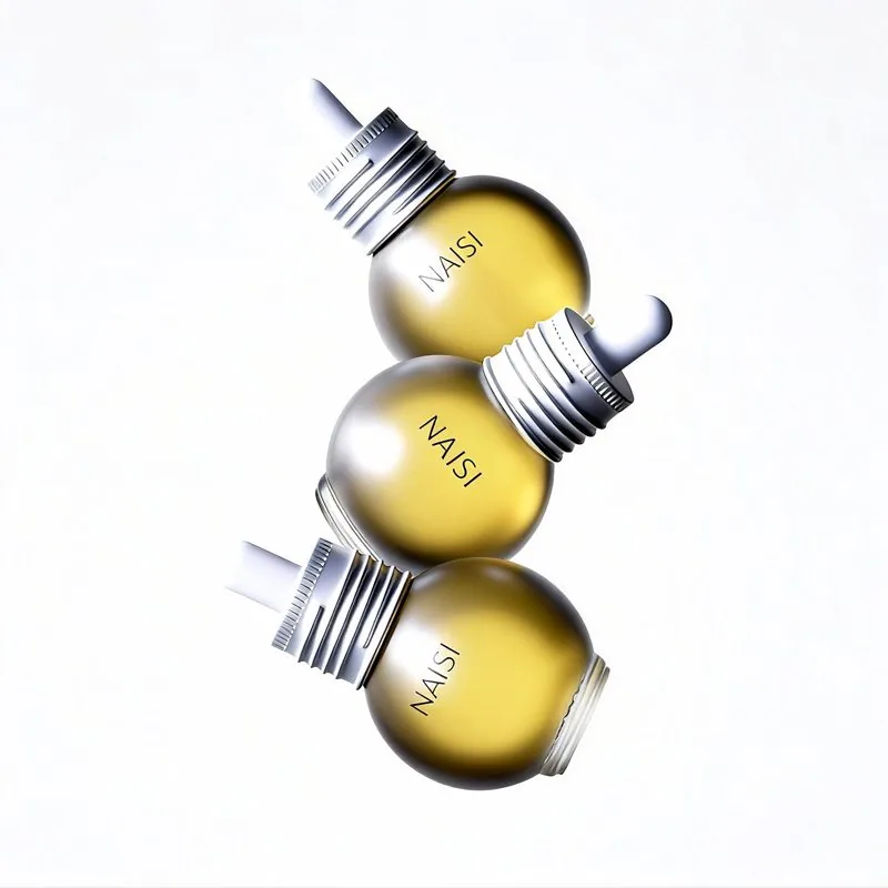 30ml ampul şeklinde dişli damlalıklı şişe