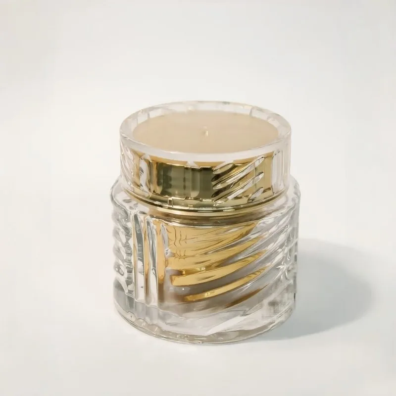 Refillable Glass Cream Jar 30g 50g for Skincare Packaging