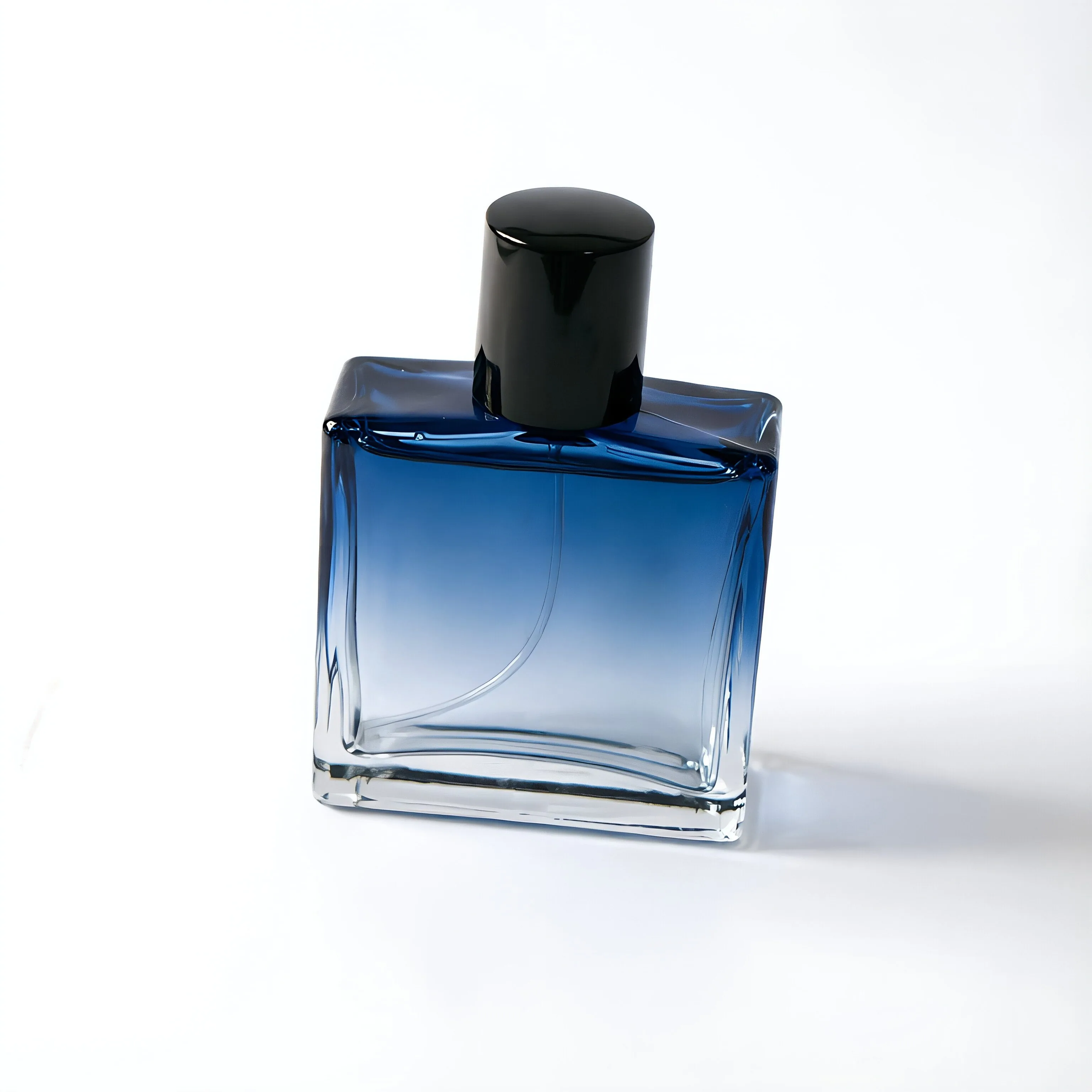 Blue Black Gradient Perfume Bottle