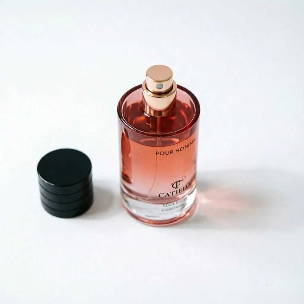 Amber Square Perfume Bottle 50ml